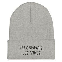 Load image into Gallery viewer, Tu Connais Les Vibes Beanie