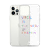 Virgil iPhone Case