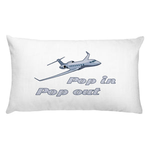 "Pop In, Pop Out" Pillow