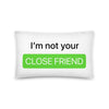 "Close Friends" Pillow