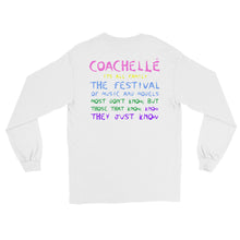 Load image into Gallery viewer, Coachellé Long Sleeve T-Shirt