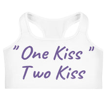 Load image into Gallery viewer, &quot;One Kiss, Two Kiss&quot; Sports bra
